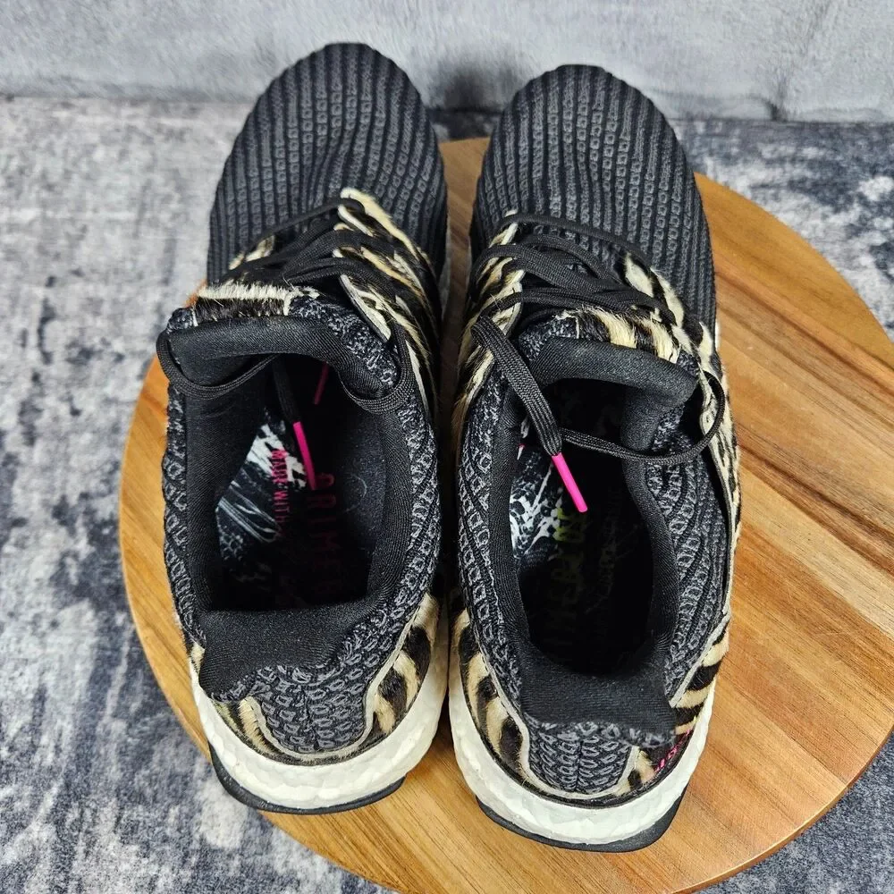 Adidas UltraBoost DNA Animal Pack Zebra Black Men’s Size 10 Running Shoes FZ2730